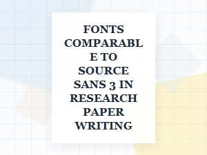 Alternative Academic Fonts Comparable to Source Sans 3