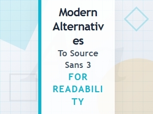 Humanist Alternatives to Source Sans 3 for Modern Readability
